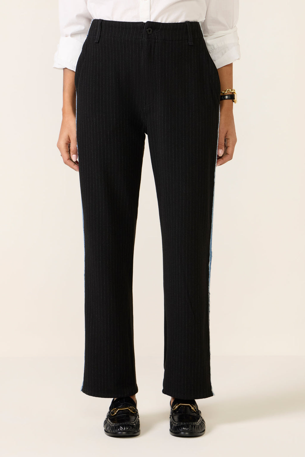 Tomboy Tuxedo Wide Leg Jean