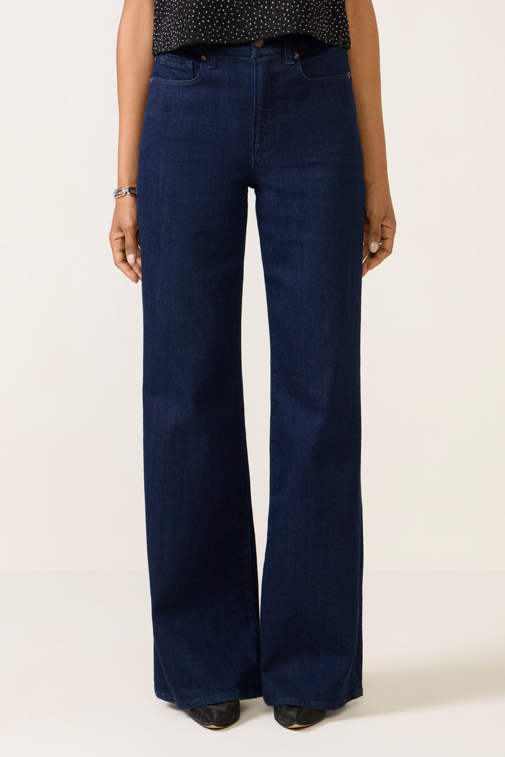 Good Waist Palazzo Wide Leg Jean
