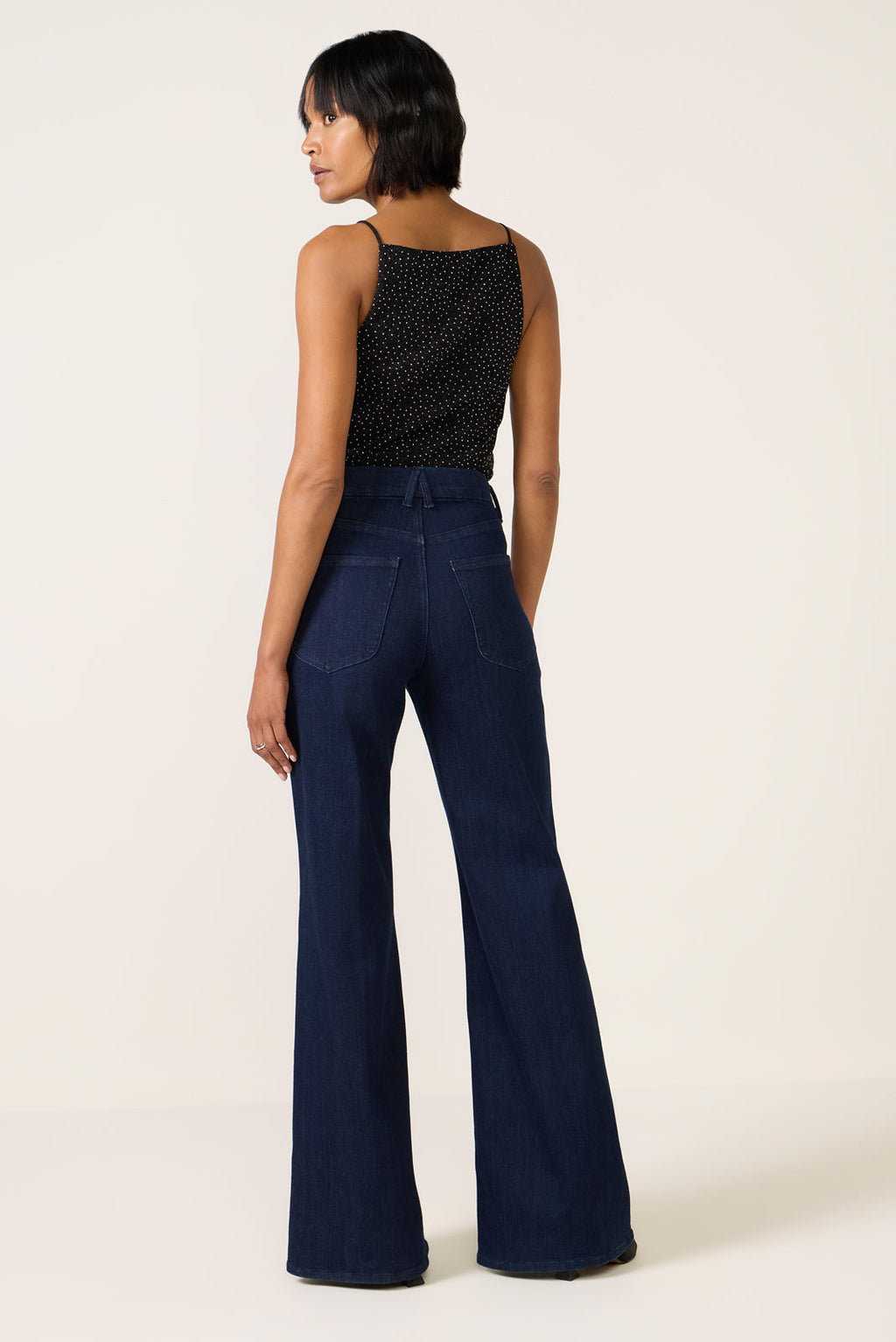 Good Waist Palazzo Wide Leg Jean