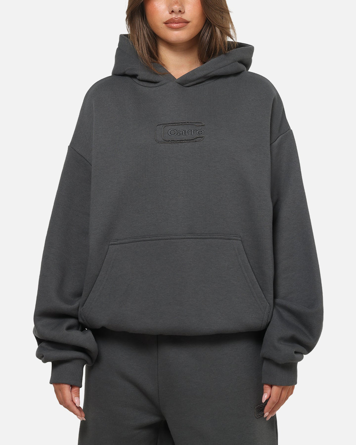 Carre Archive Hoodie Charcoal