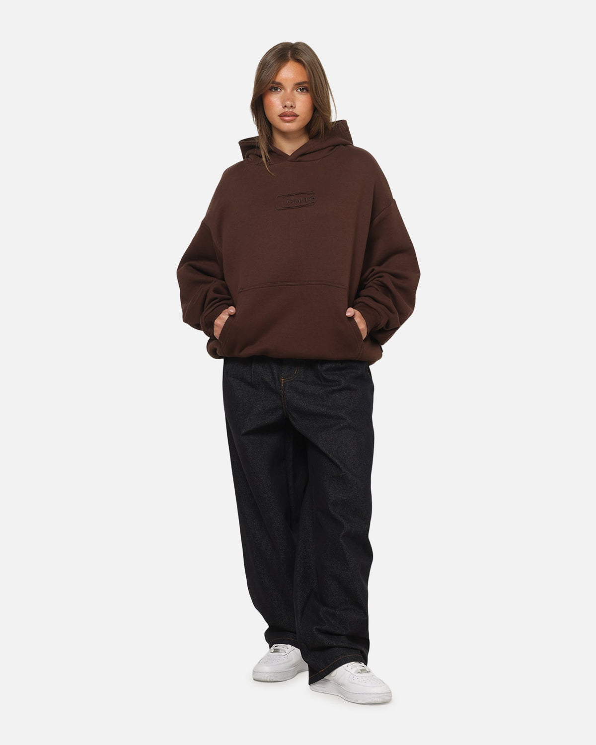 Carre Archive Hoodie Chocolate