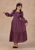 Curve&Plus Little purple sweet potato Dress