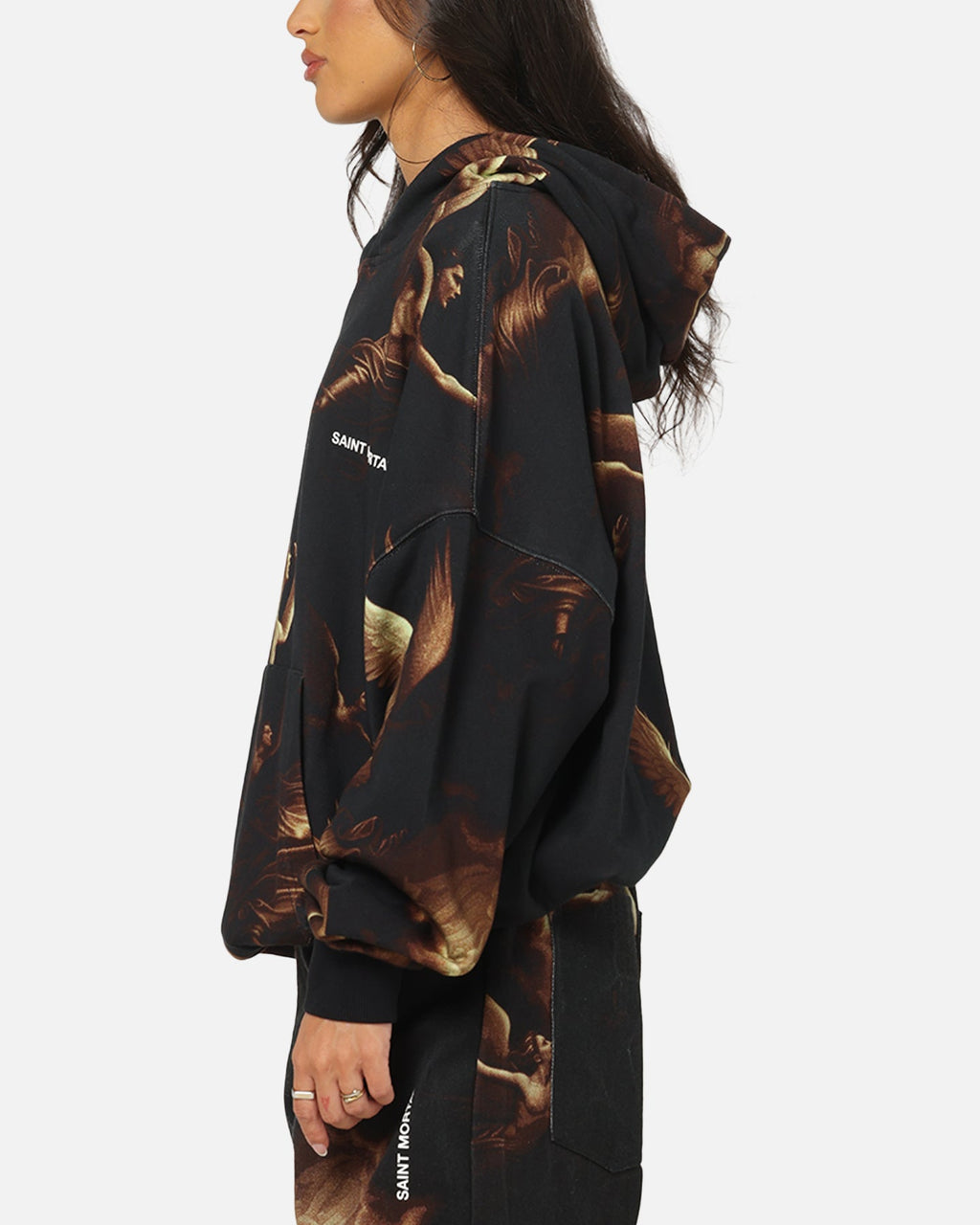 Saint Morta Ritual Rapture Hoodie Black/Orange
