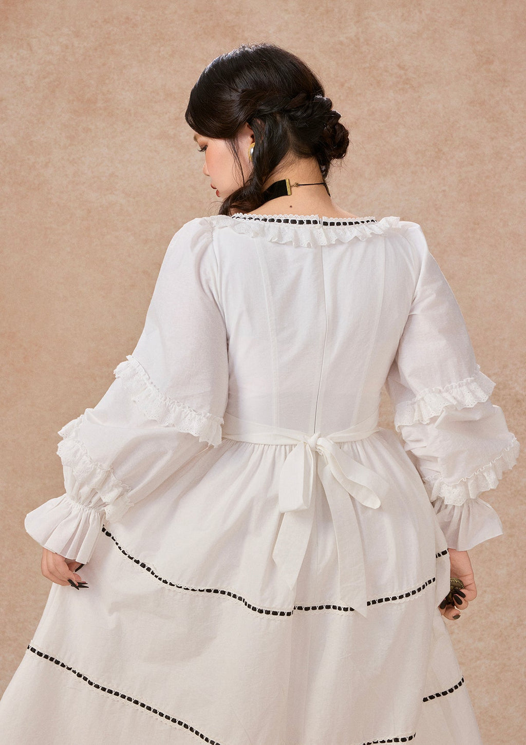 Curve&Plus Ghost Carol Dress