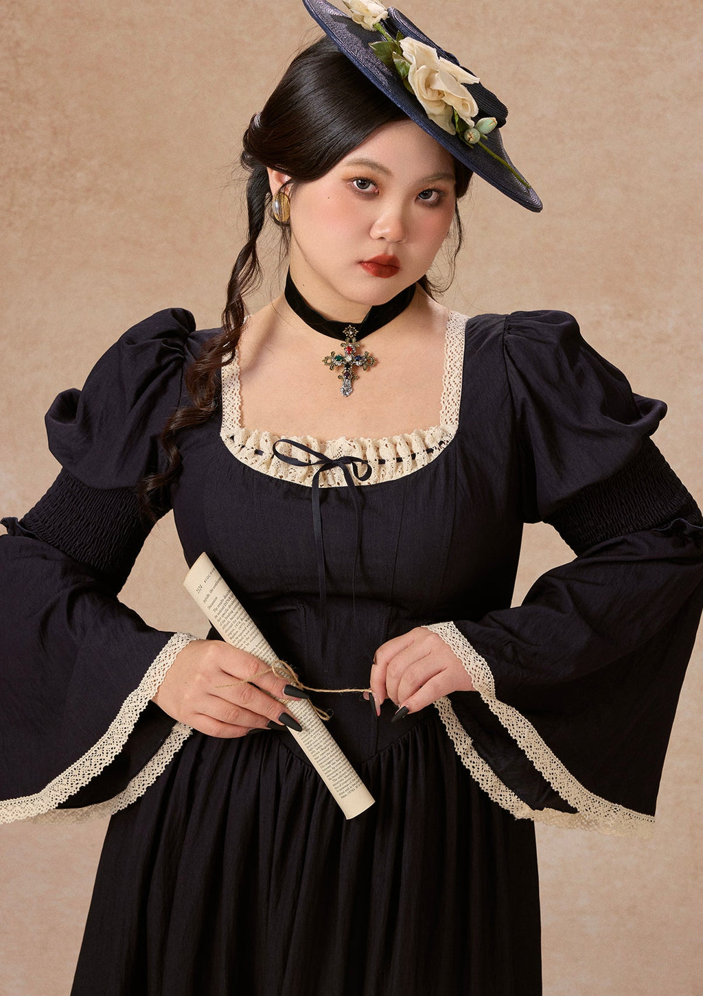 Curve&Plus Sapphire Blue Waltz Corset Dress
