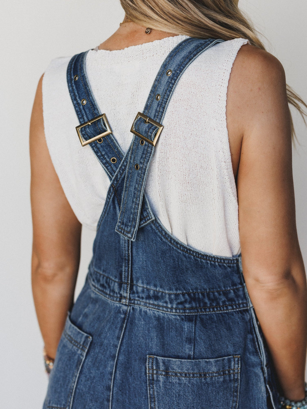 Farmer Chic Overalls - Denim