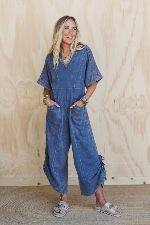 Adventurous Soul Jumpsuit - Denim - Pre Order