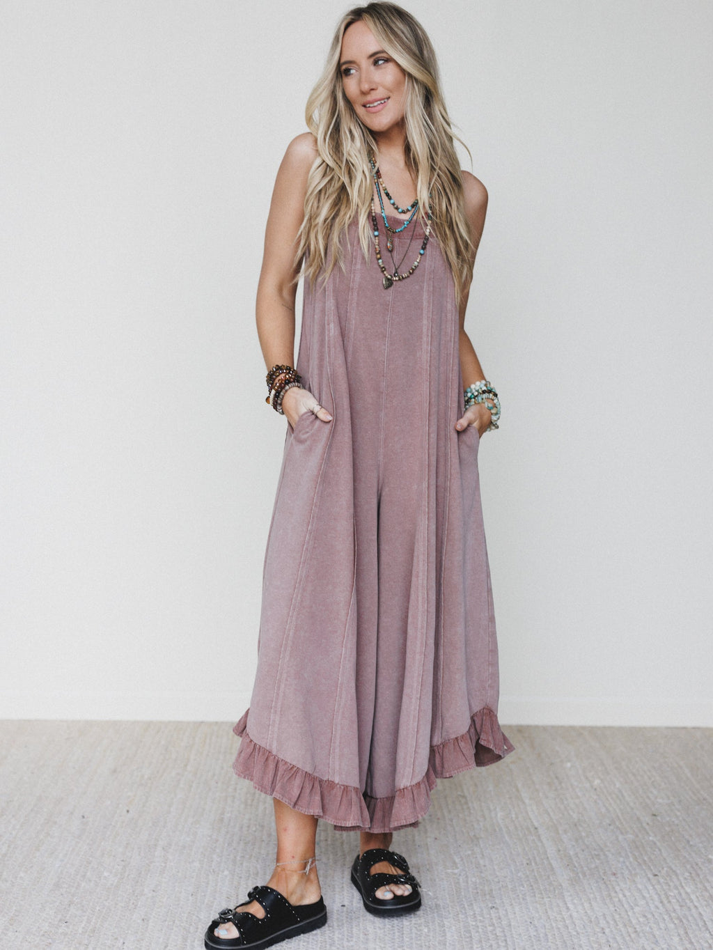 Wild Sun Jumpsuit - Coffee