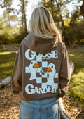 Unisex Goose Gambit Hoodie - Mocha