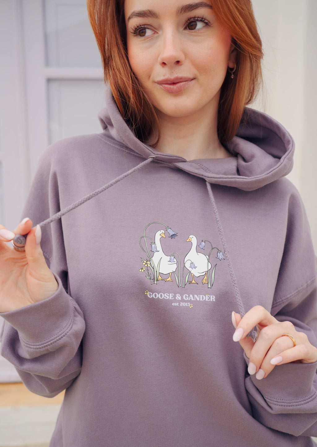 Bluebell Hoodie - Dusty Lilac