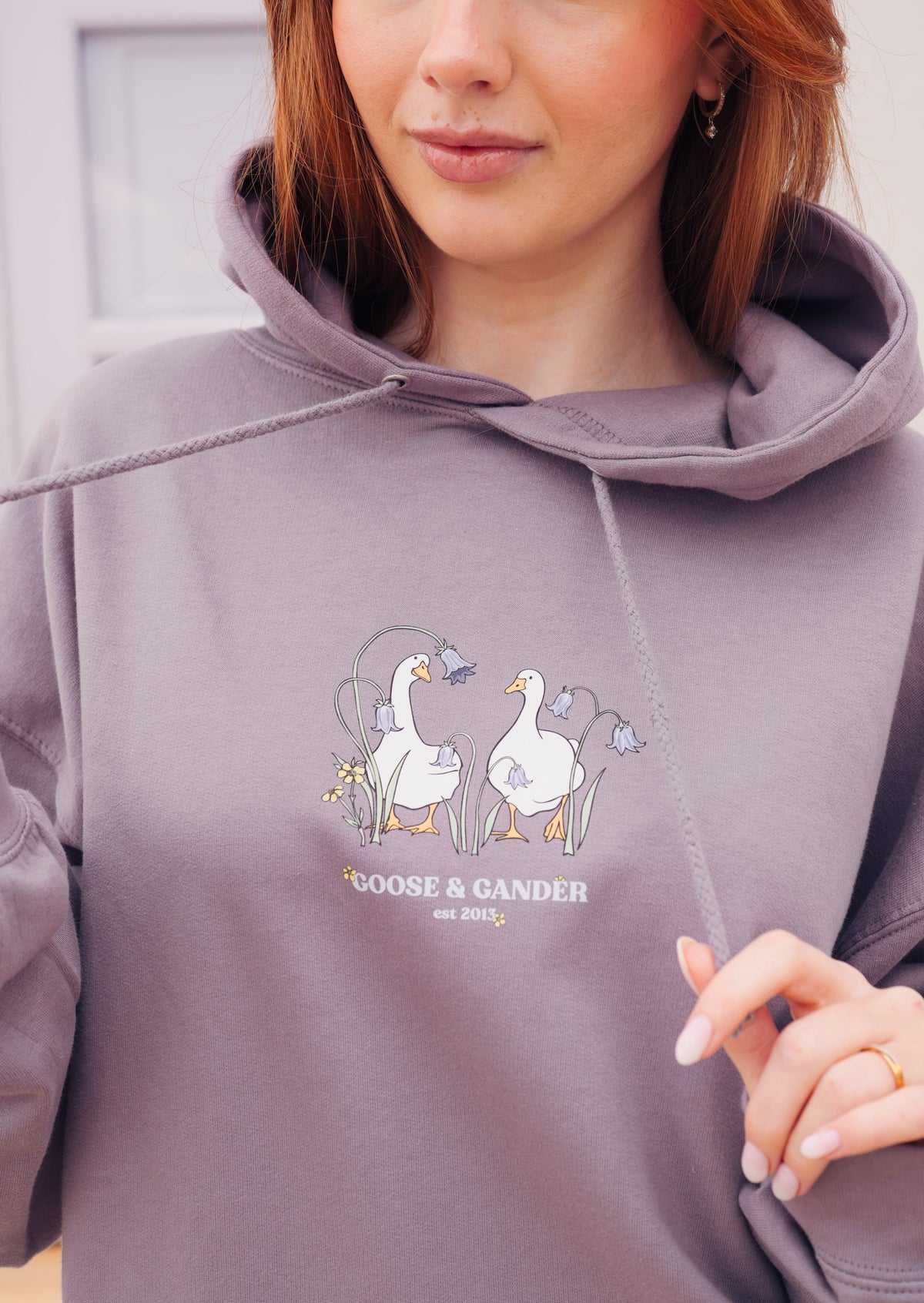 Bluebell Hoodie - Dusty Lilac