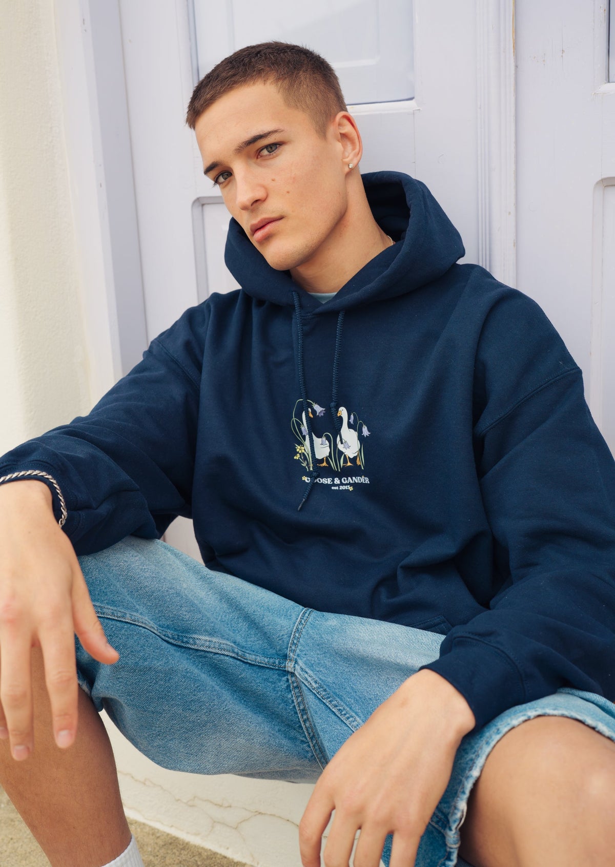 Bluebell Hoodie - Navy