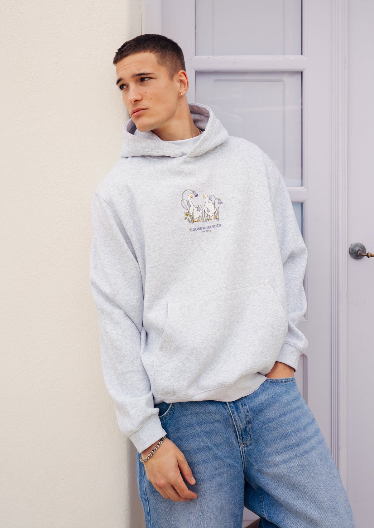 Bluebell Hoodie - Ash Grey