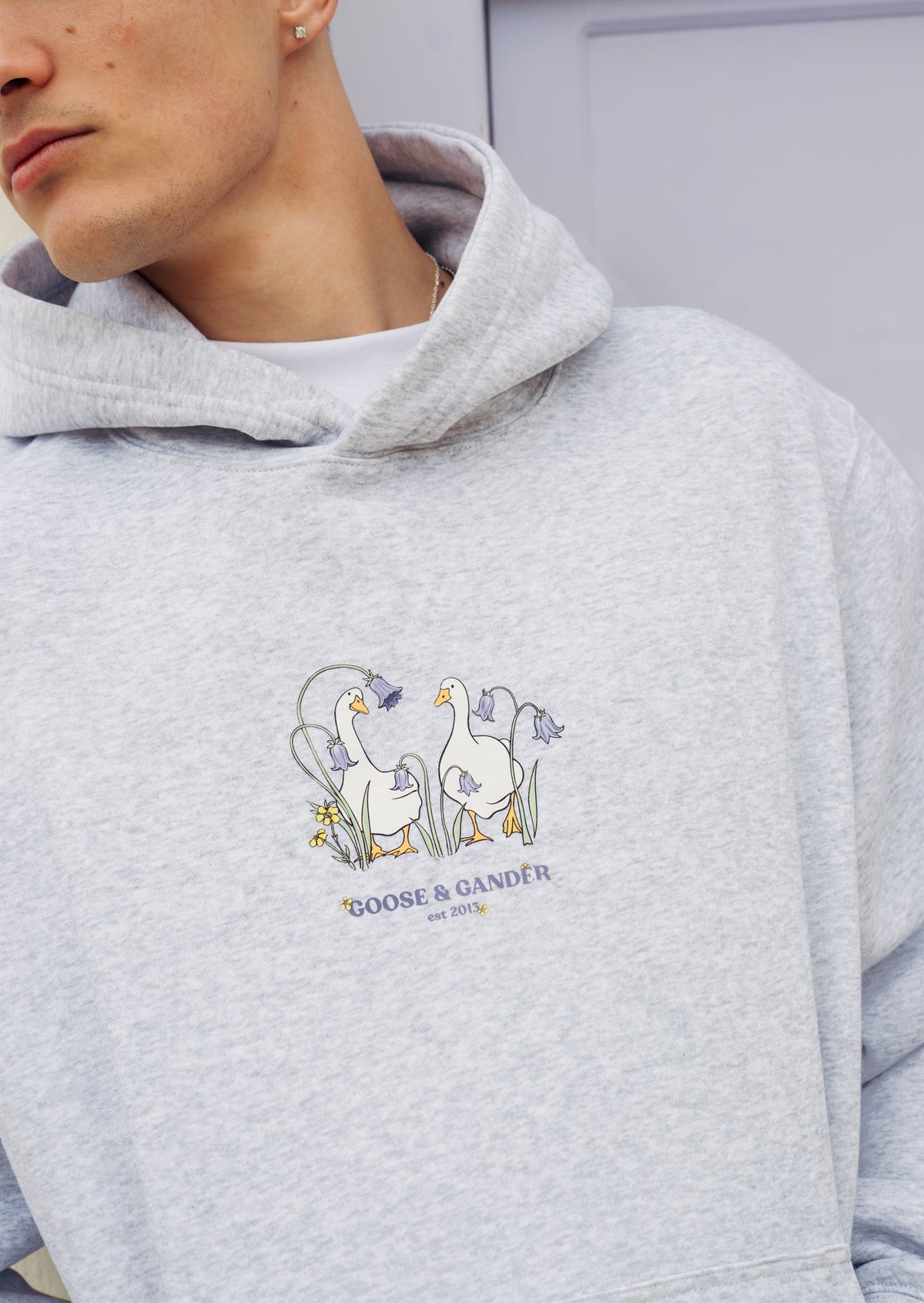 Bluebell Hoodie - Ash Grey