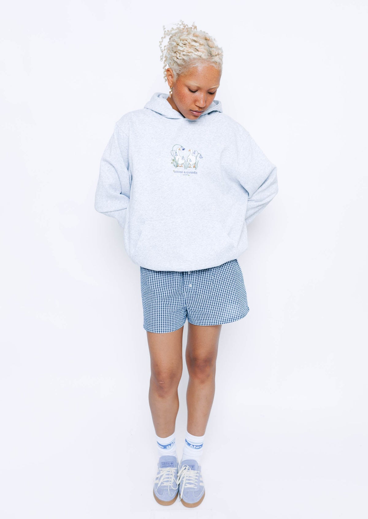 Bluebell Hoodie - Ash Grey