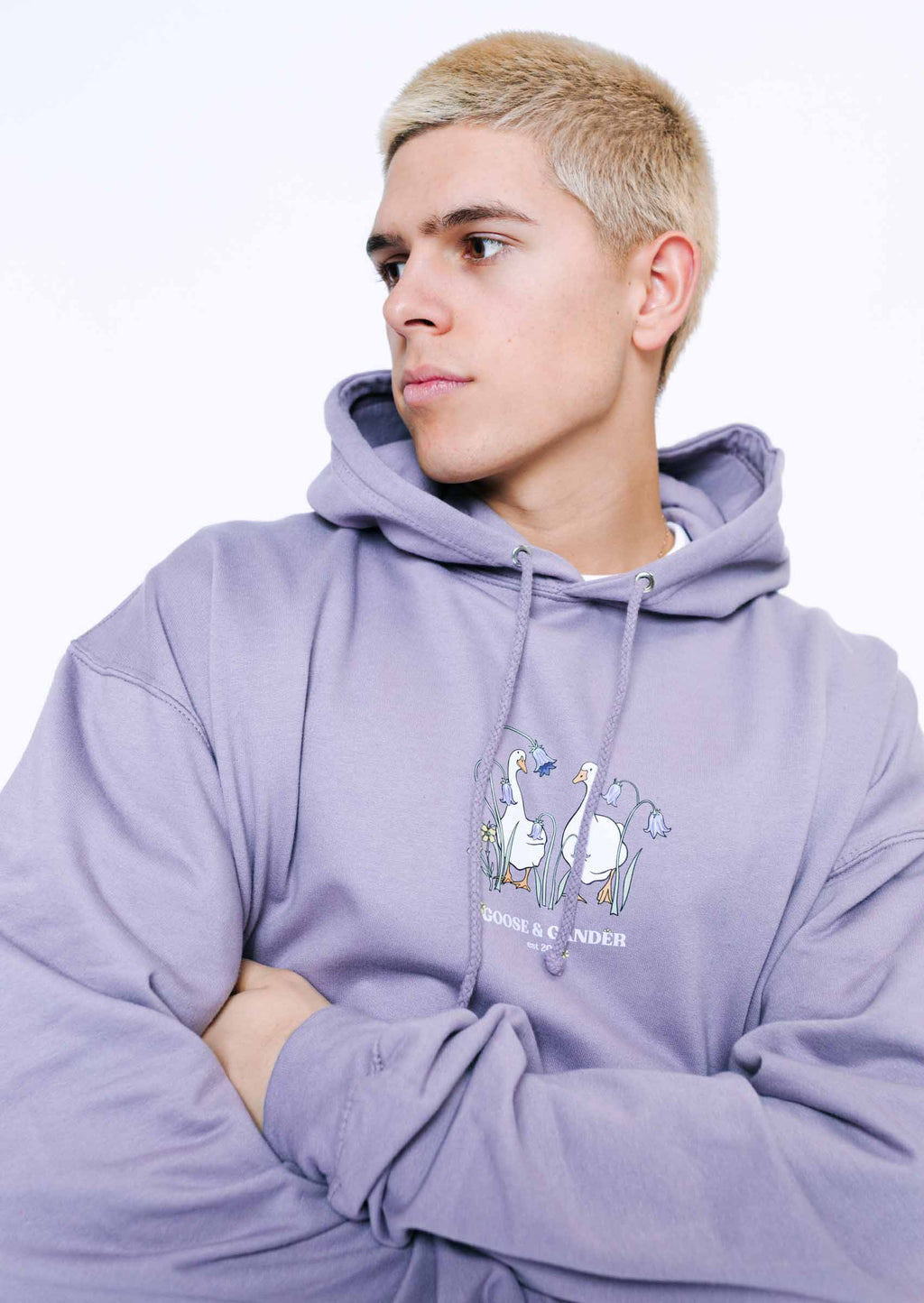Bluebell Hoodie - Dusty Lilac