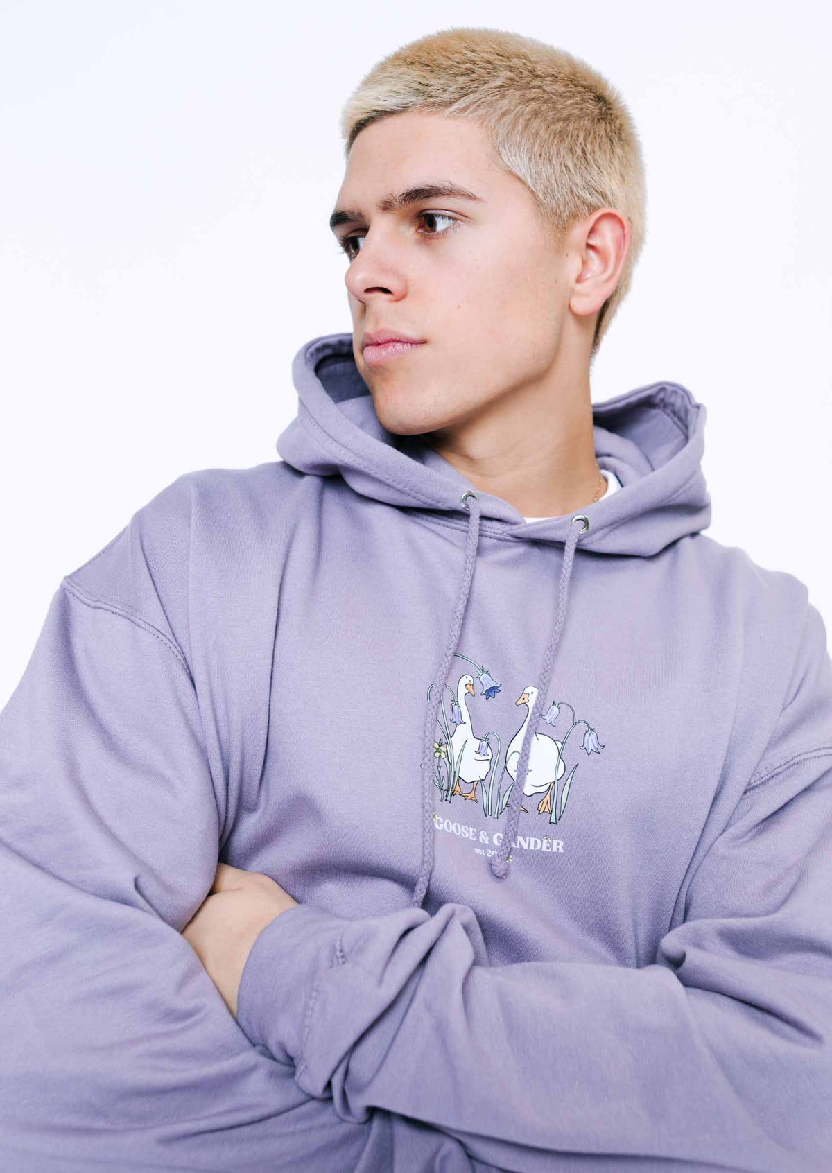 Bluebell Hoodie - Dusty Lilac