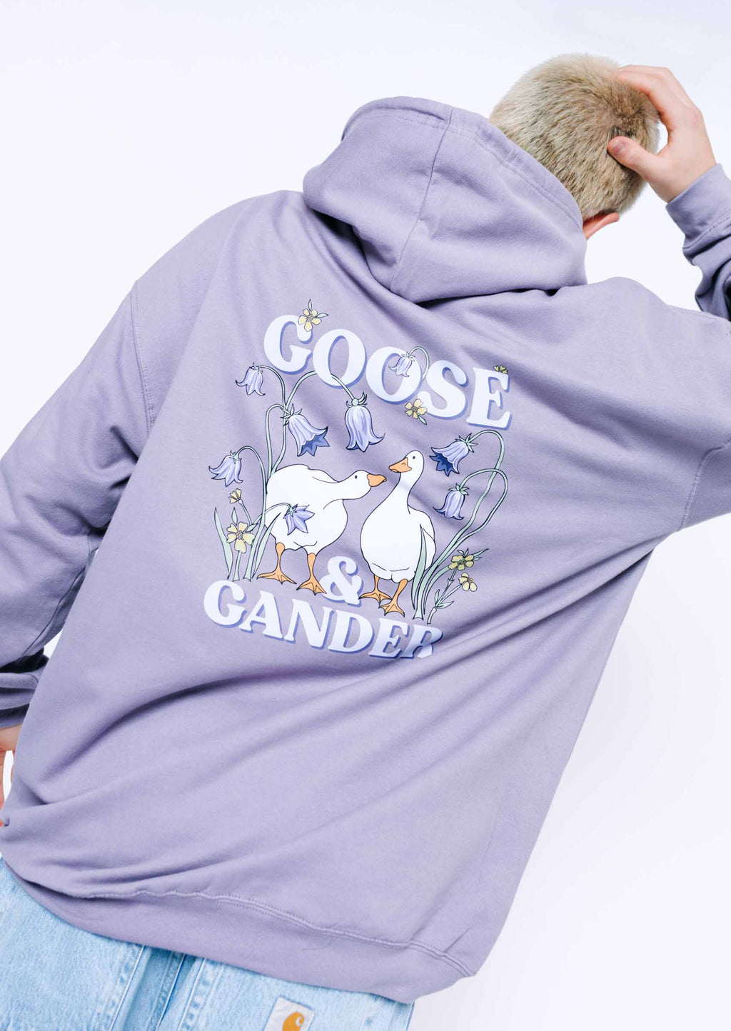 Bluebell Hoodie - Dusty Lilac