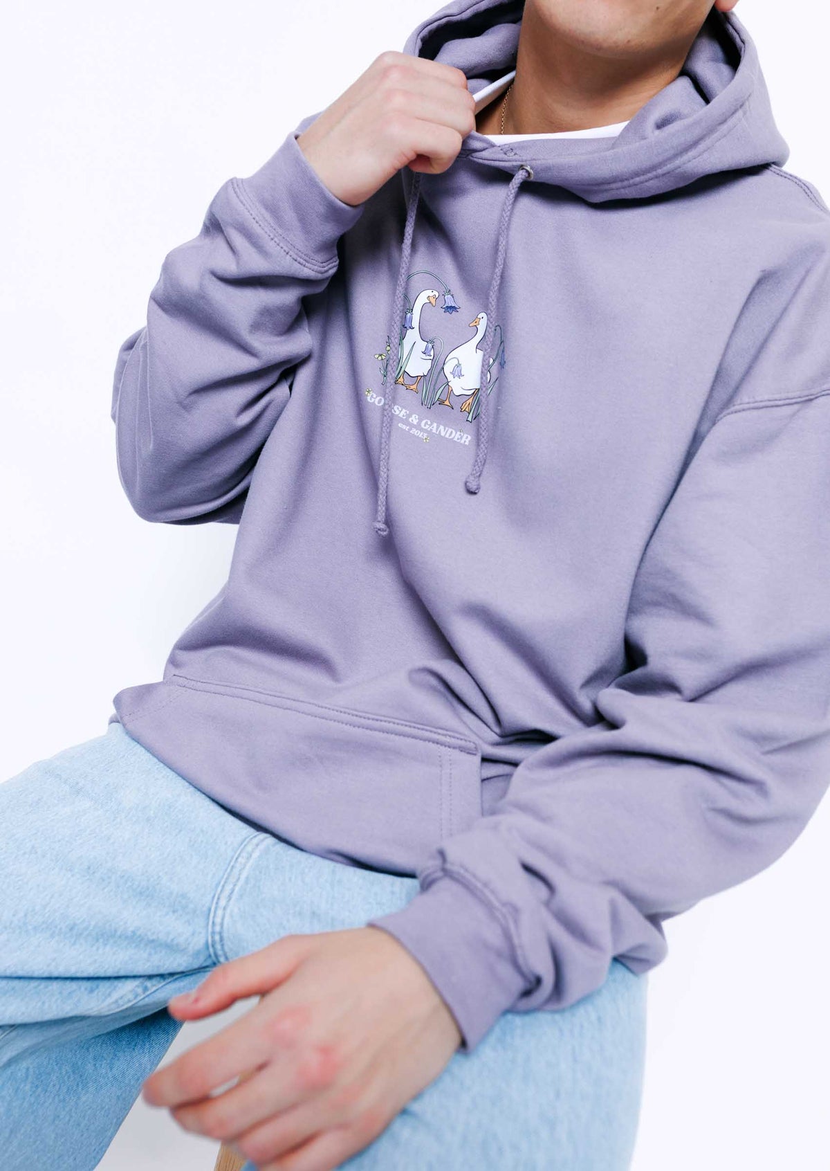 Bluebell Hoodie - Dusty Lilac