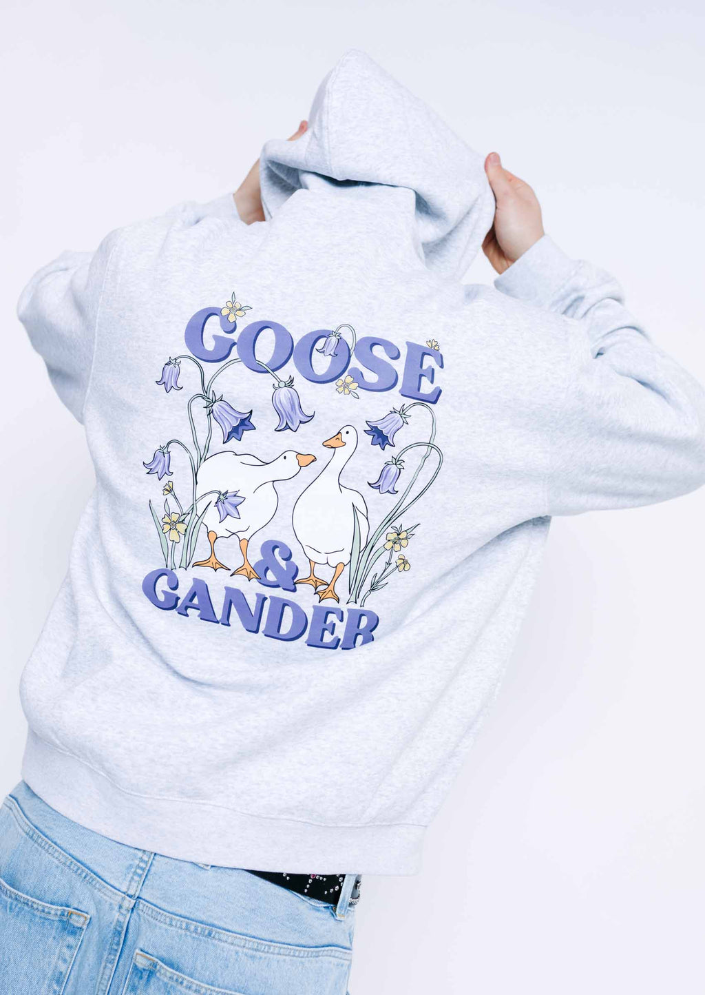 Bluebell Hoodie - Ash Grey