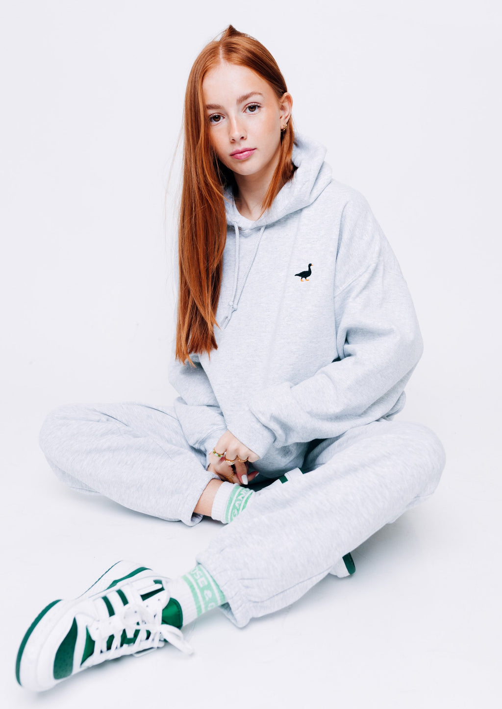 Goose Hood - Ash Grey