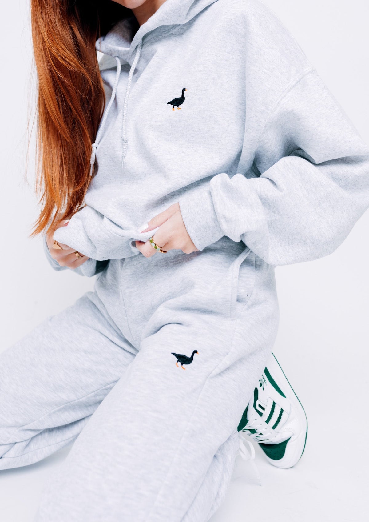 Goose Hood - Ash Grey
