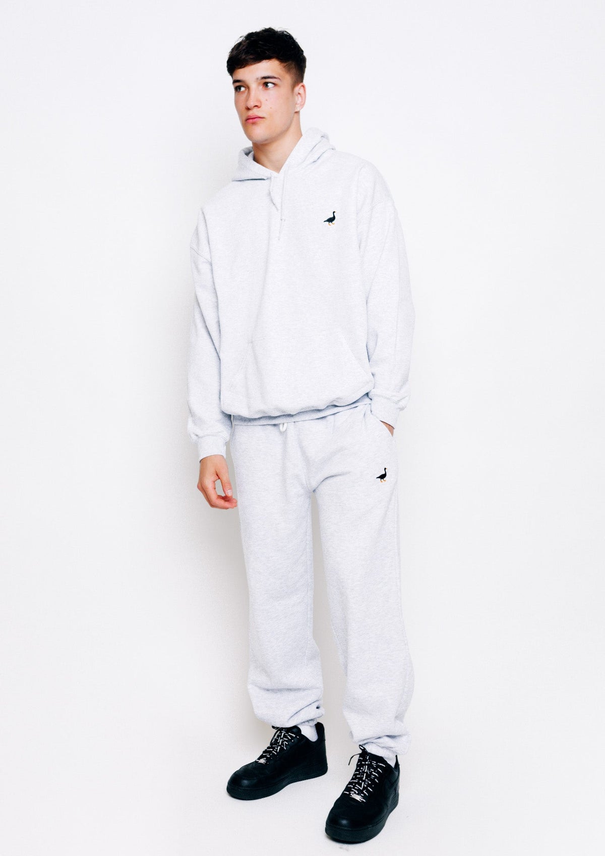 Goose Hood - Ash Grey