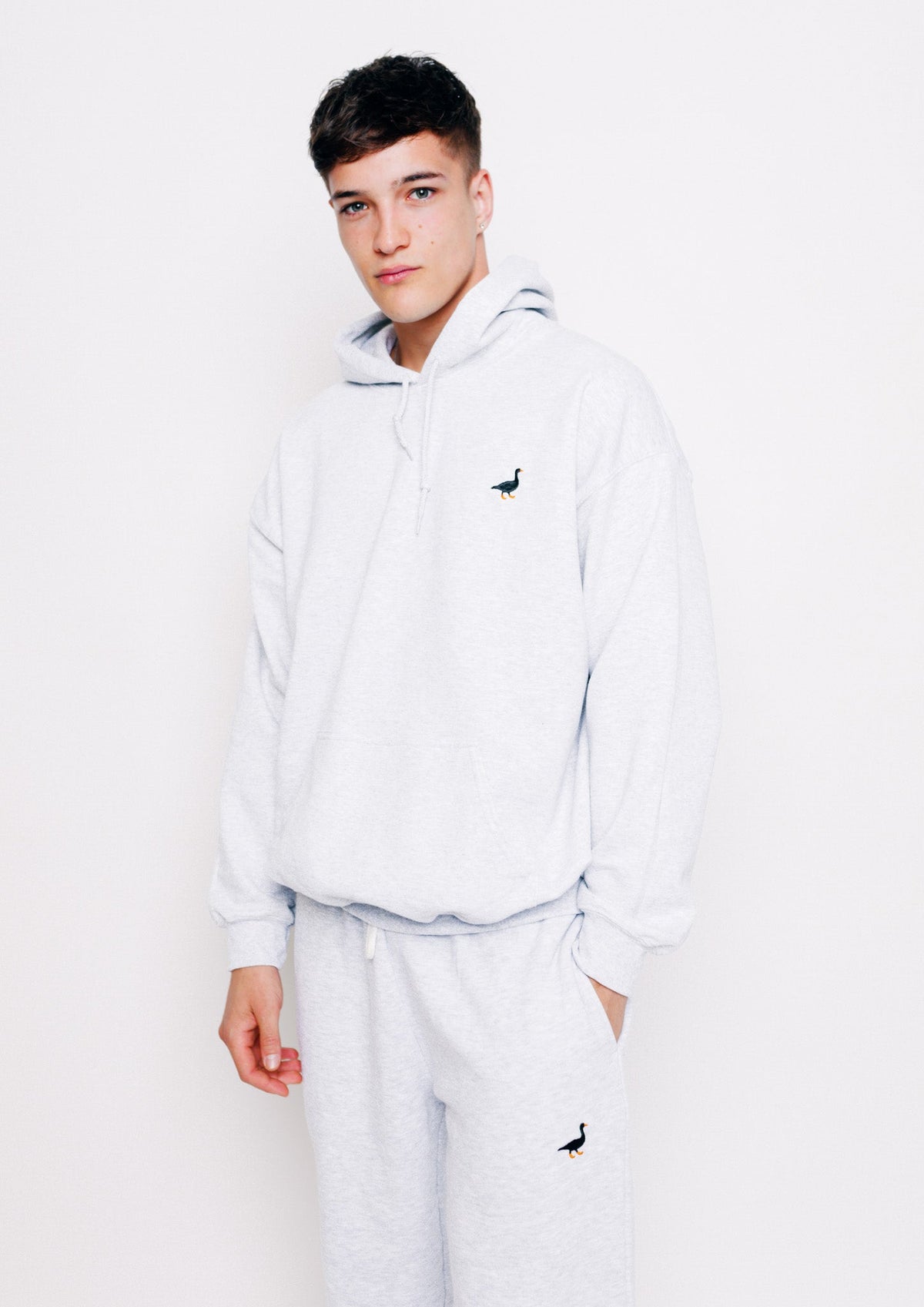 Goose Hood - Ash Grey