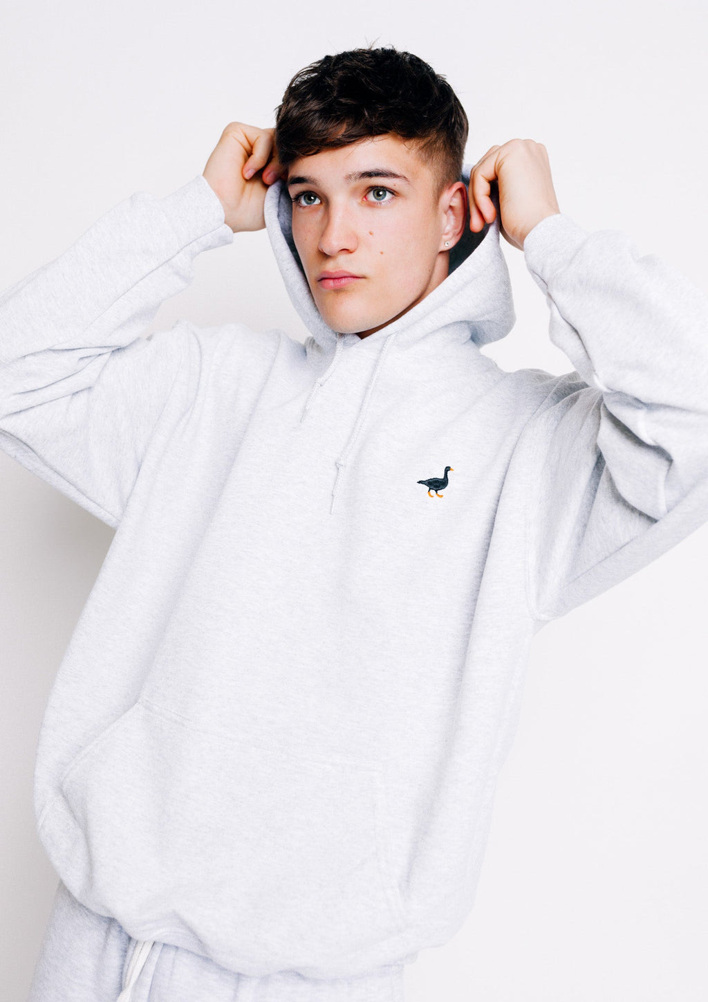 Goose Hood - Ash Grey