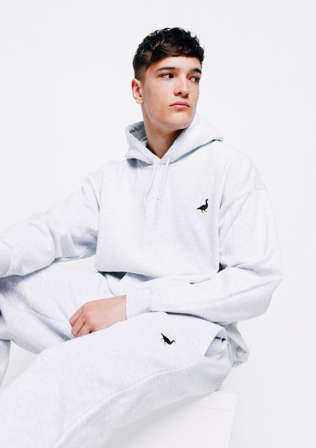 Goose Hood - Ash Grey