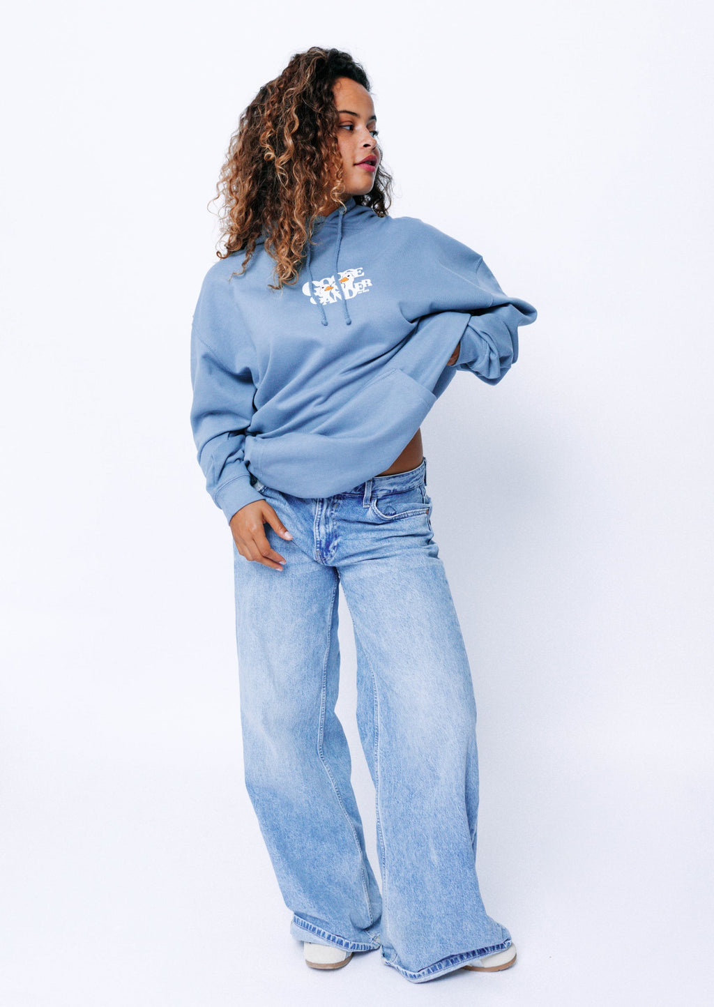 Unisex Goose Gambit Hoodie - Dusky Blue