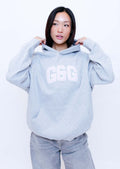 Applique Hoodie - Sports Grey