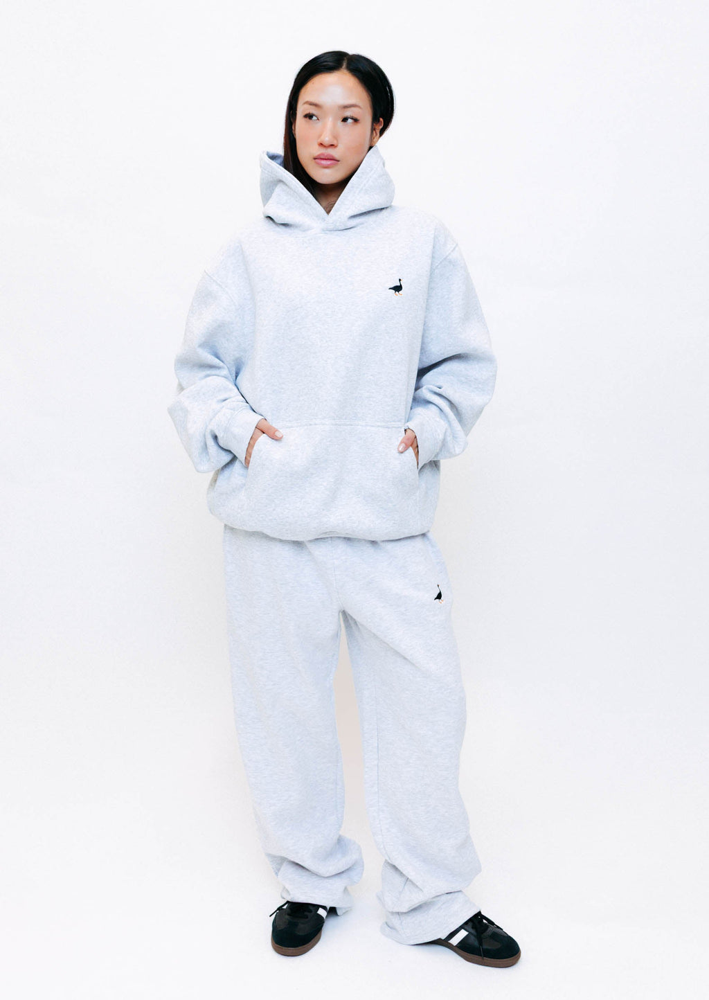 Goose Hood - Grey