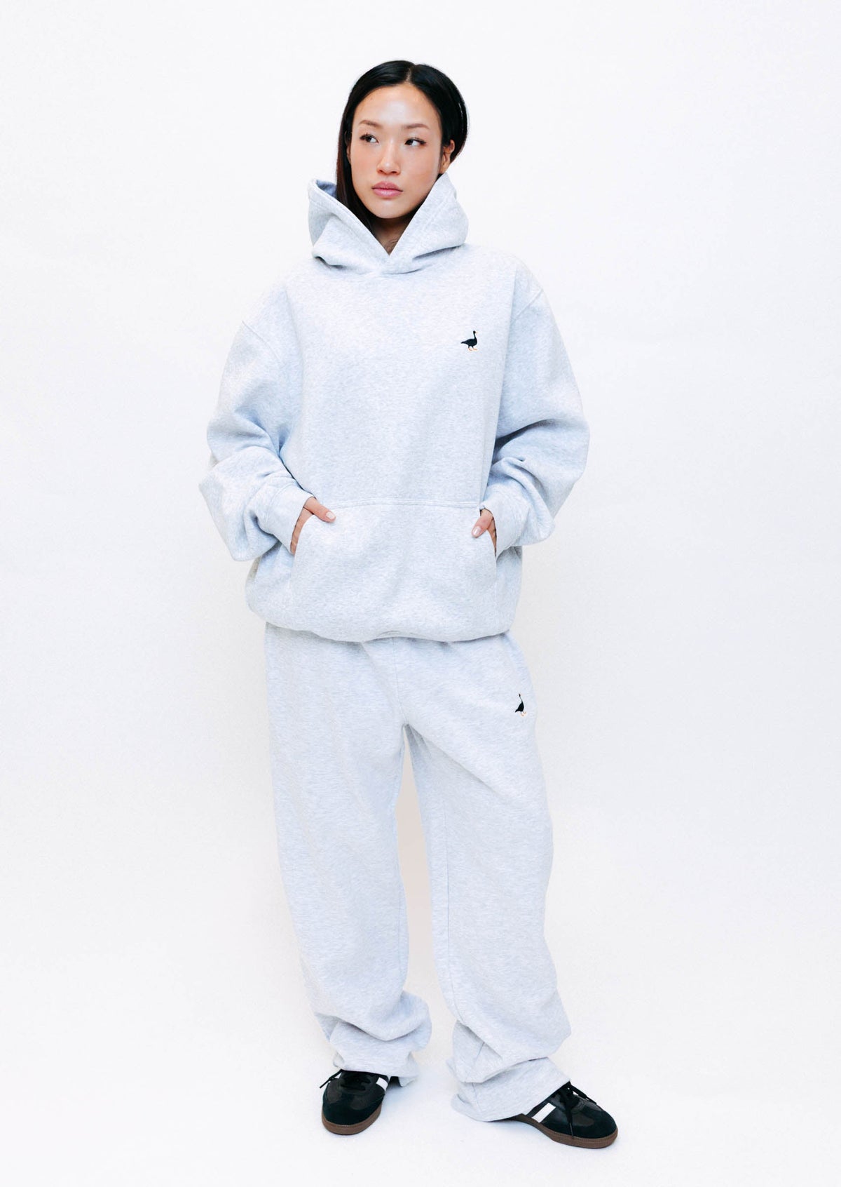 Goose Hood - Grey