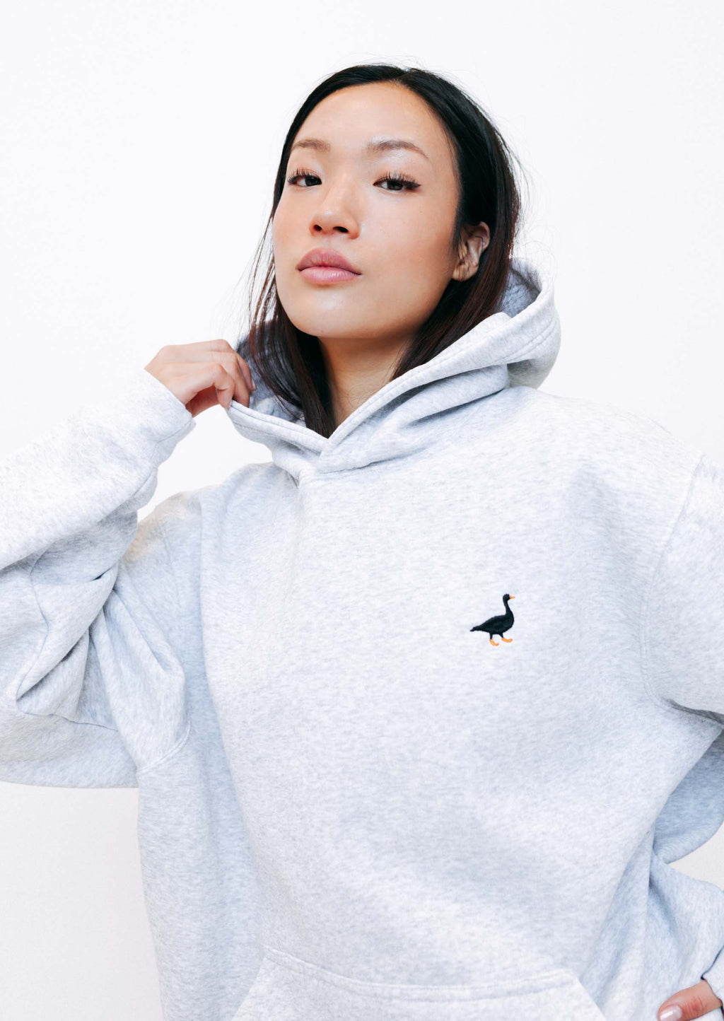 Goose Hood - Grey