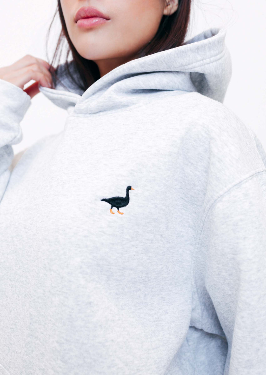 Goose Hood - Grey