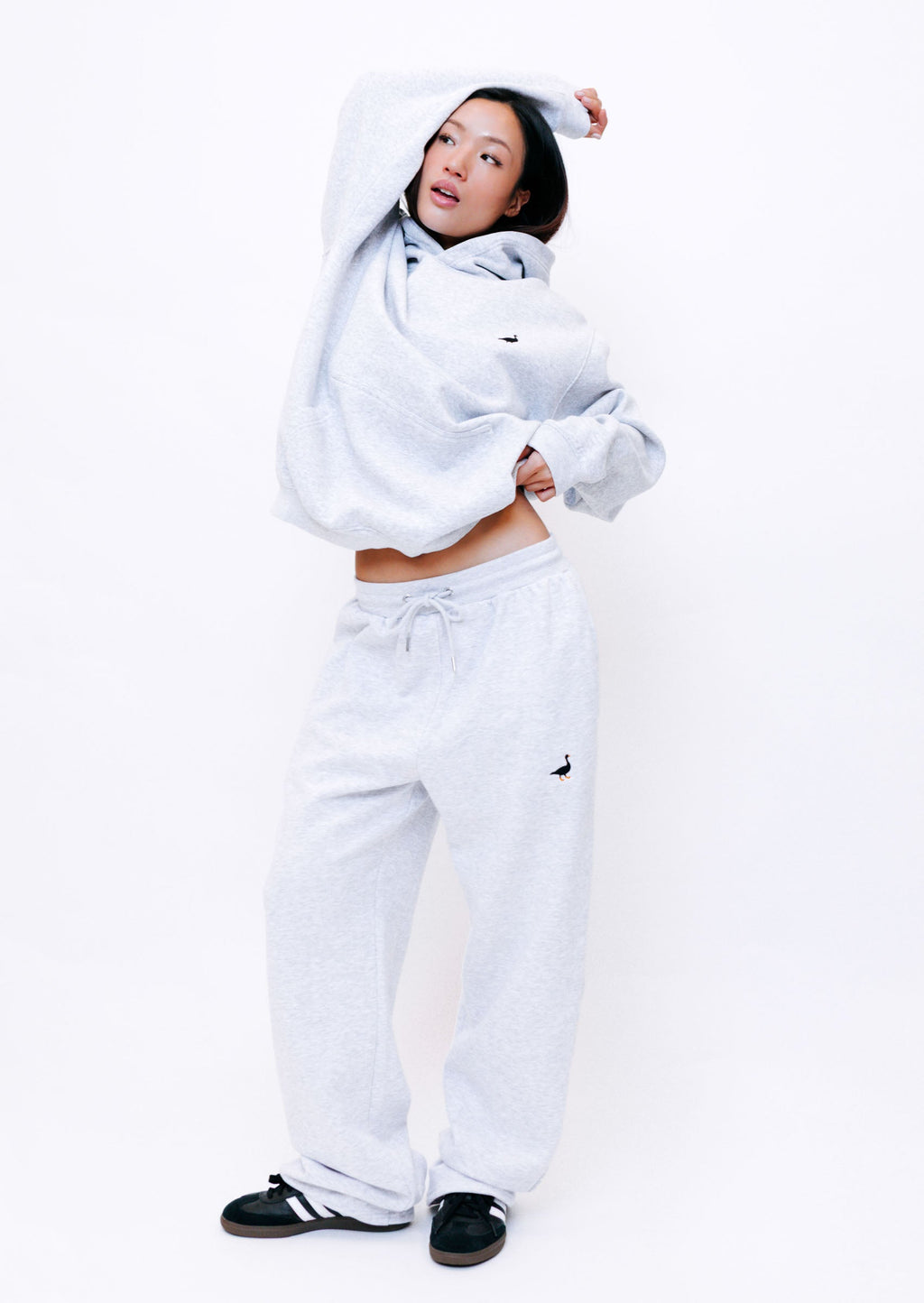 Goose Hood - Grey