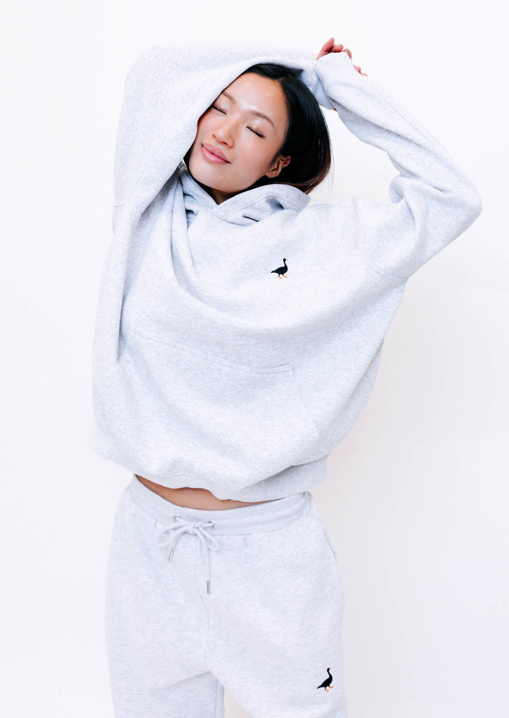 Goose Hood - Grey