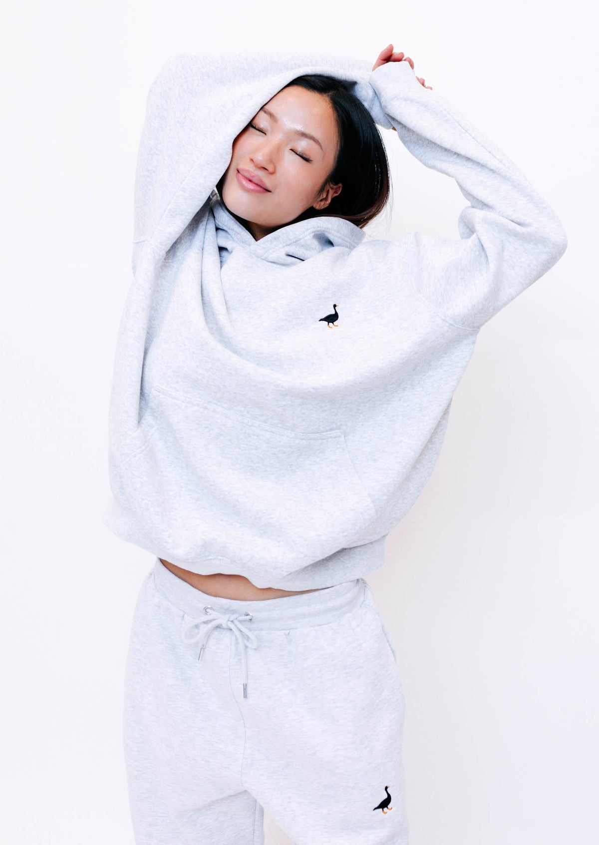 Goose Hood - Grey
