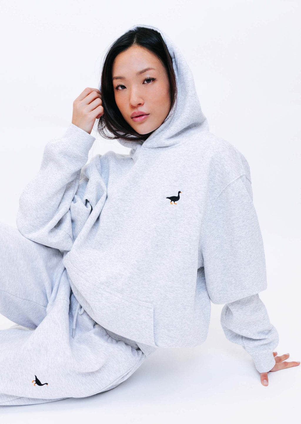 Goose Hood - Grey