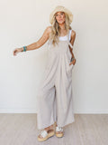 The Nest Under The Palms Jumpsuit - Sand - Pre Order