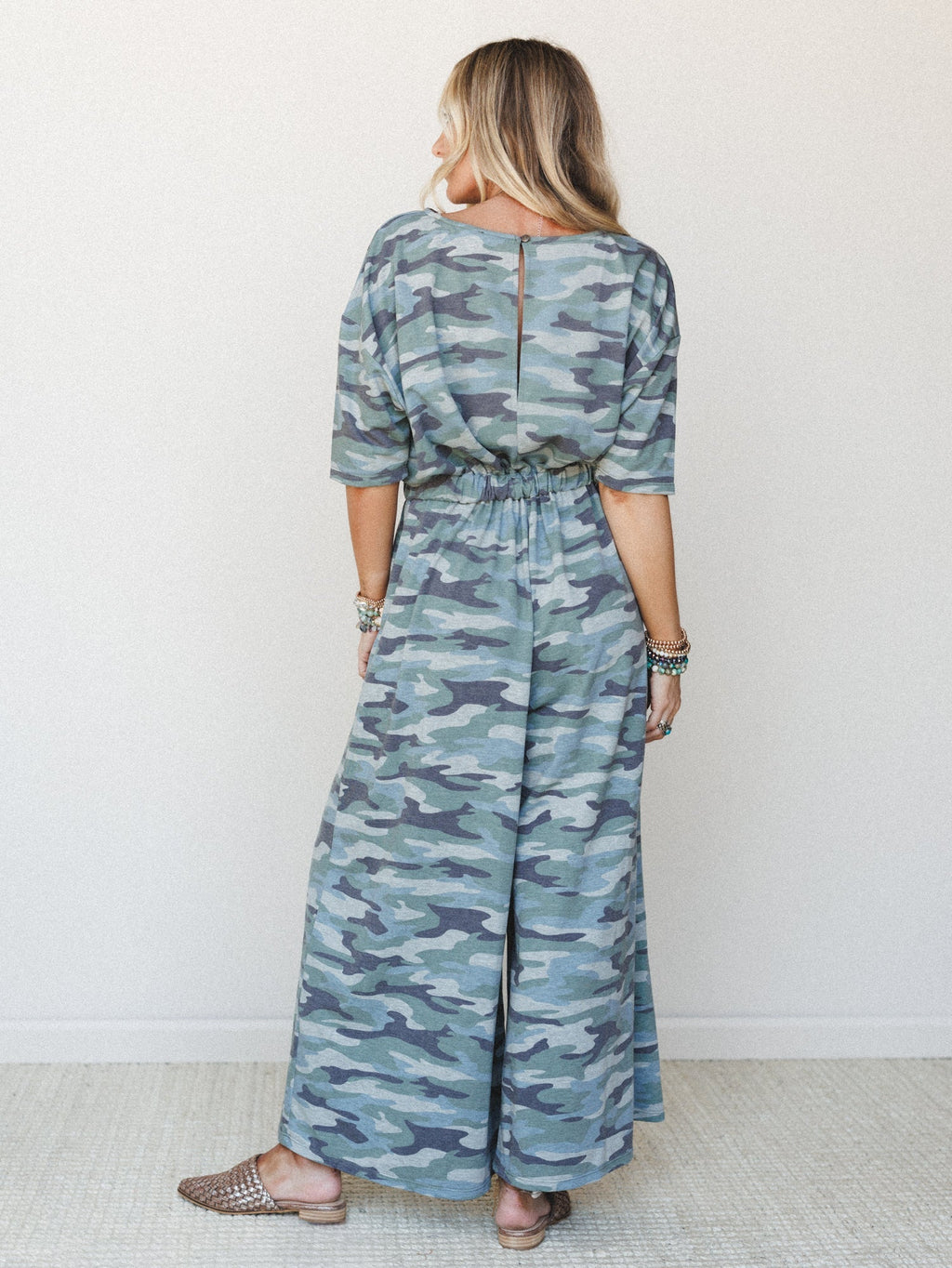 The Nest Cozy Cool Jumpsuit - Olive Charcoal