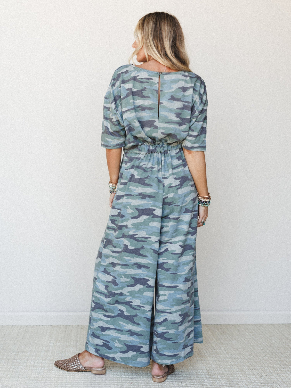 The Nest Cozy Cool Jumpsuit - Olive Charcoal