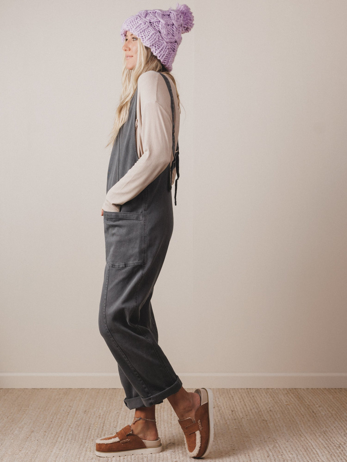 Riverbend Crossing Jumpsuit  - Ash Black