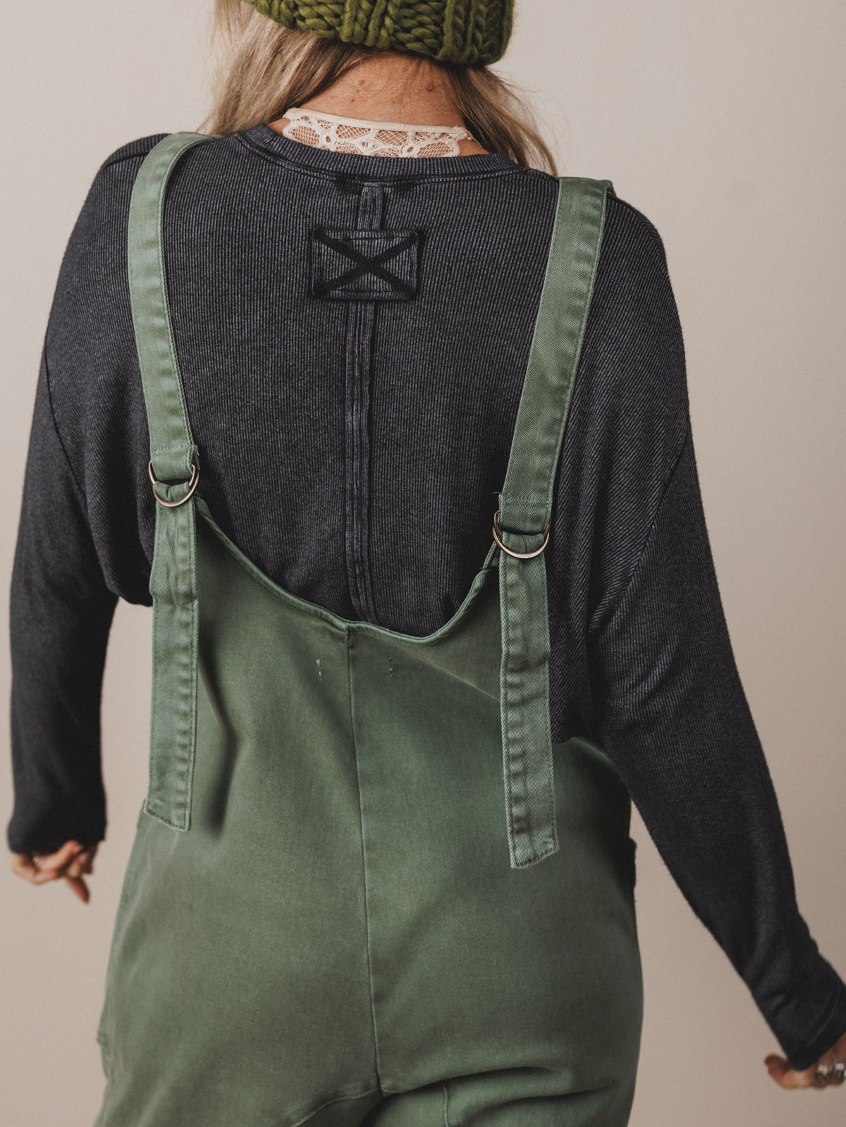 Riverbend Crossing Jumpsuit  - Olive