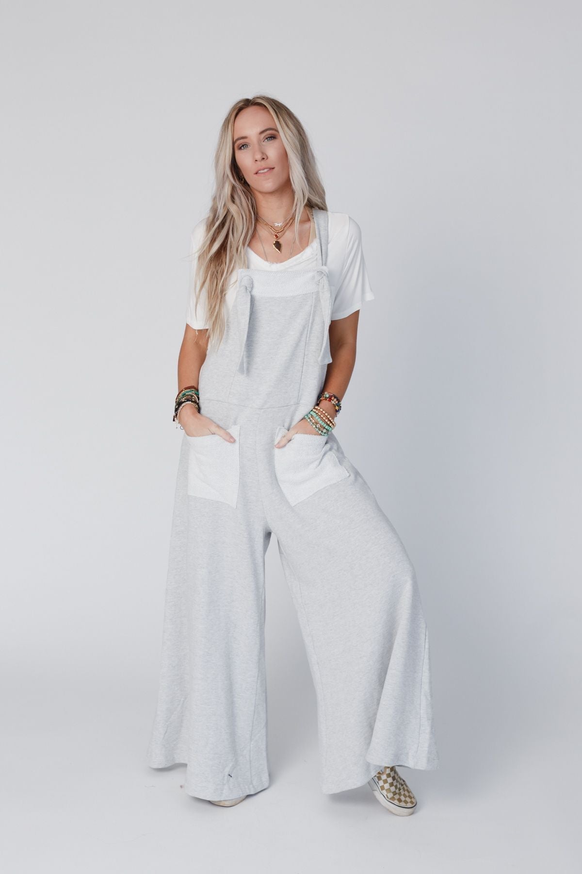Jodi Jumpsuit - Light Gray - Pre Order