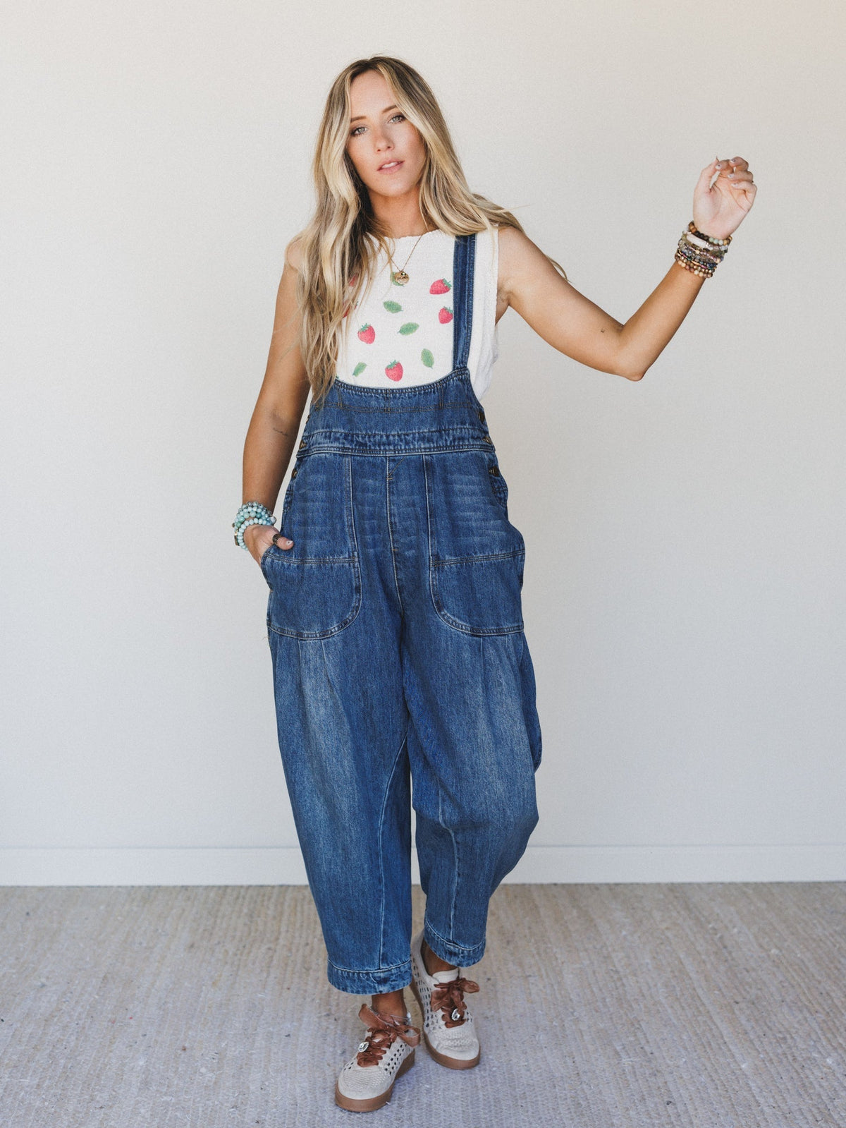 Farmer Chic Overalls - Denim