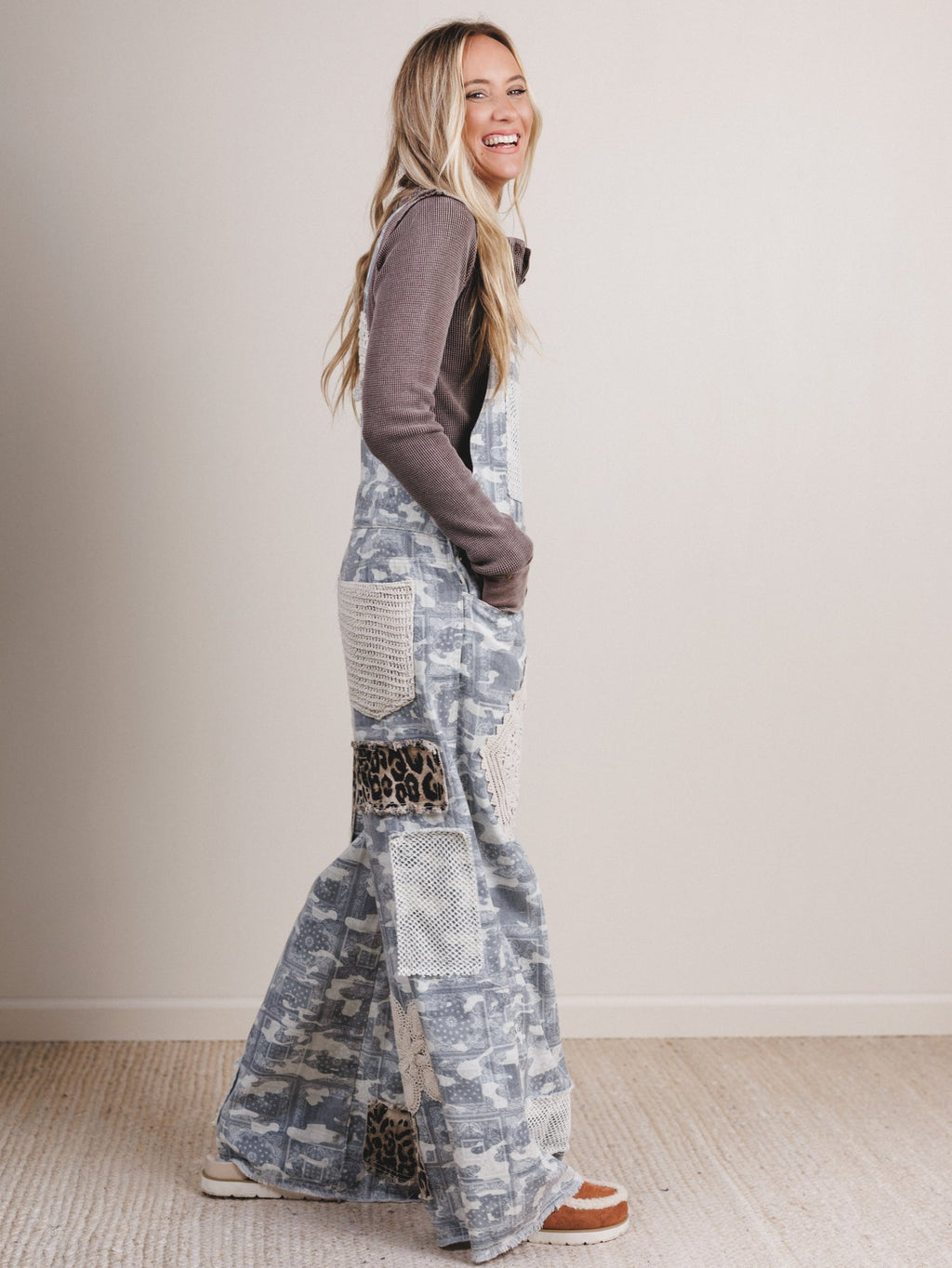 Camo Calling Overalls - Almond Camo - Pre Order