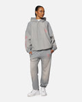 Saint Morta Hardcore Boxy Hoodie Sunfade Grey