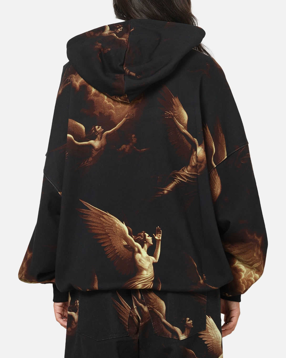 Saint Morta Ritual Rapture Hoodie Black/Orange